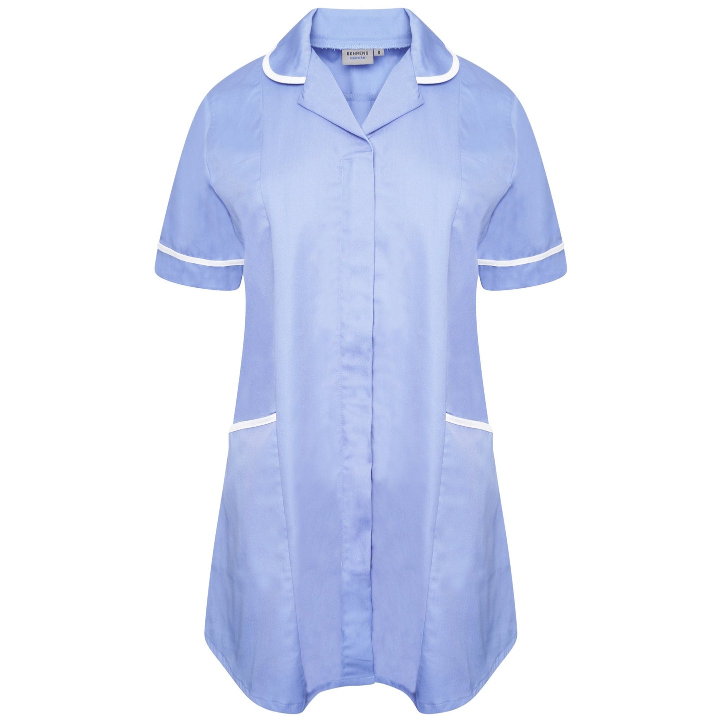 Behrens Maternity Nures Tunic Sky/White Trim UK 8