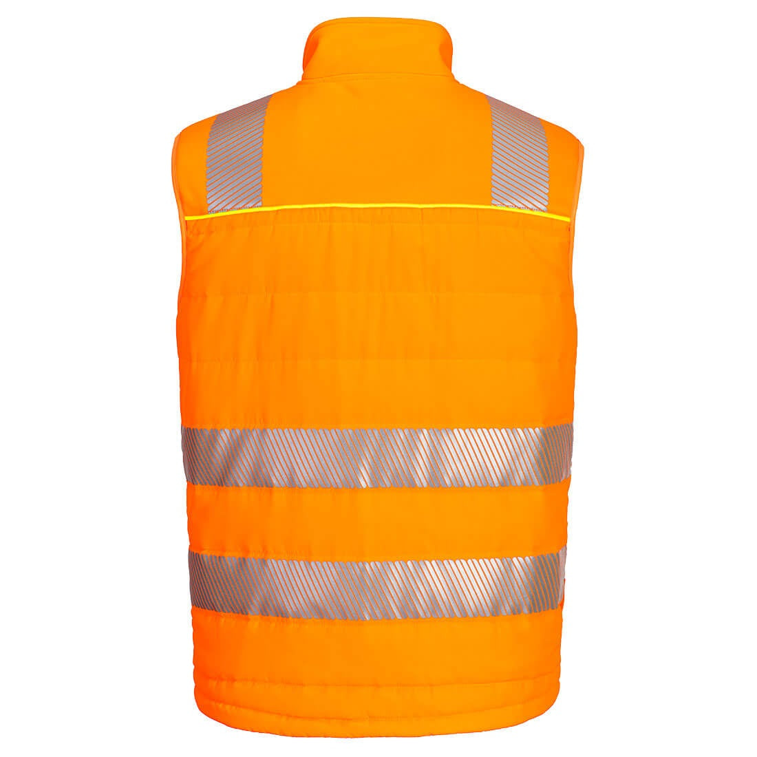 Portwest DX4 Hi-Vis Softshell Bodywarmer Gilet - Orange/Black DX479