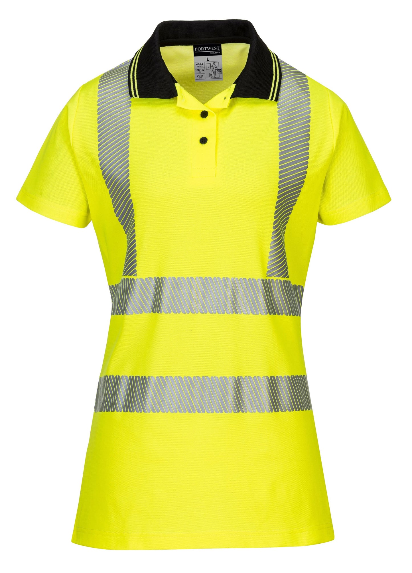 Portwest Women's Pro Hi vis Polo Shirt - LW72