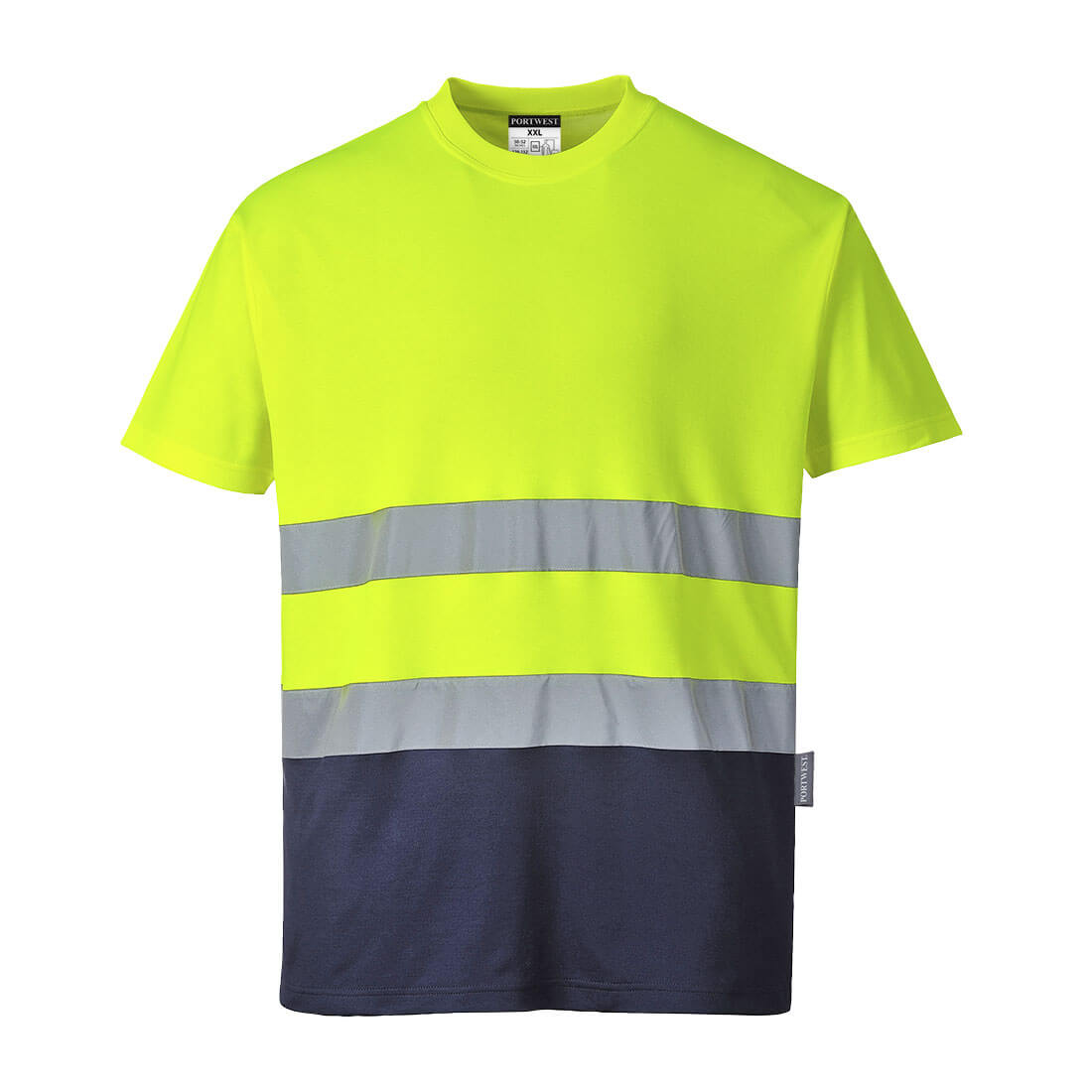 Portwest Two Tone Hi Vis Cotton T-Shirt - S173