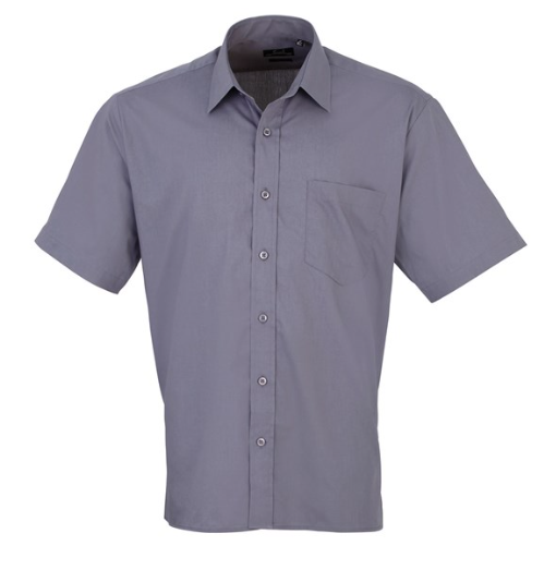 Premier Mens Short Sleeve Lightweight Work Shirt - PR202