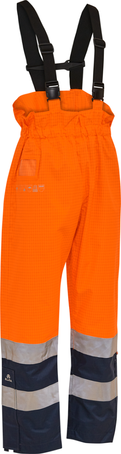 Elka Hi Vis Waterproof Bib & Brace Trousers - 089951R