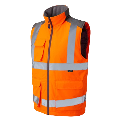 Mens Leo Torrington Hi Vis Bodywarmer - BW01