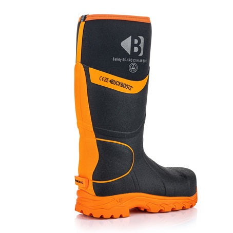 High Visibility Non Metallic Safety Wellington S5 BuckBootz - BBZ8000