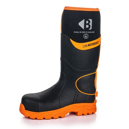 High Visibility Non Metallic Safety Wellington S5 BuckBootz - BBZ8000