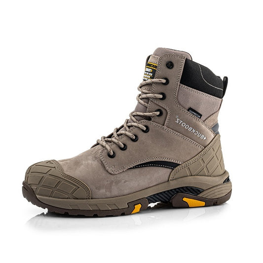 Buckbootz Waterproof Side Zip High Leg Safety Boot - BLASTZSTN