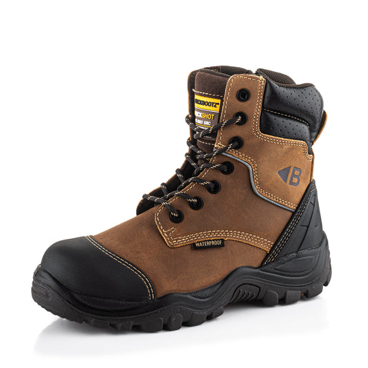 BuckBootz Waterproof Buckshot High Leg Lace/Zip Boot - BSH008