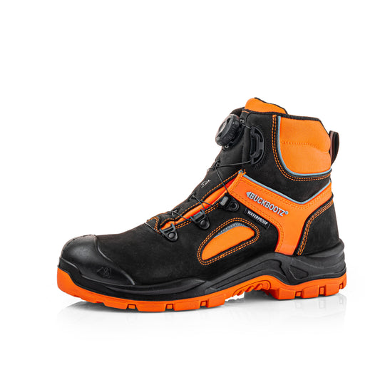 BuckBootz Hi-Vis Waterproof Composite FITGO System Boot  - BVIZ7