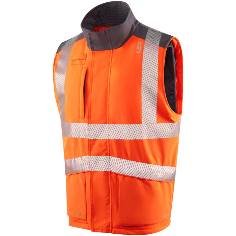 Leo HALSINGER Hi Vis Premium Bodywarmer -BW02