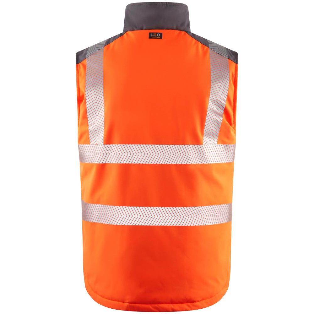 Leo HALSINGER Hi Vis Premium Bodywarmer -BW02