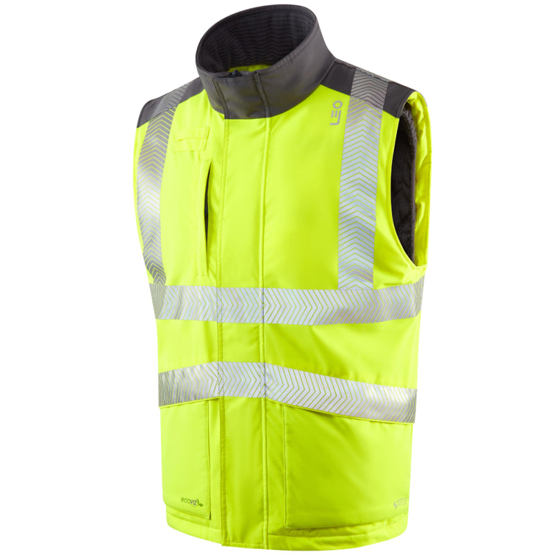 Leo HALSINGER Hi Vis Premium Bodywarmer -BW02