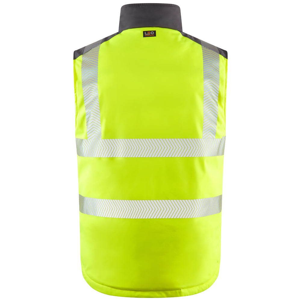 Leo HALSINGER Hi Vis Premium Bodywarmer -BW02