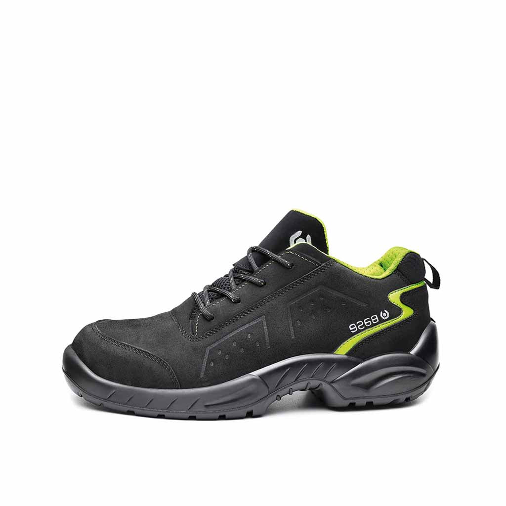 Base Chester Unisex Safety Shoe Steel Toe Cap Water Resistant Upper Work Footwear - B0178
