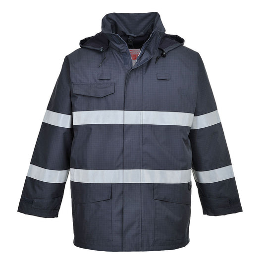 Portwest Bizflame Waterproof Multi Protection Flame Resistant Lined Jacket - S770