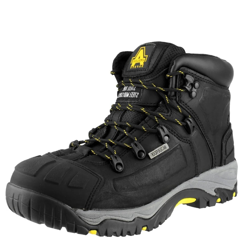 Amblers Waterproof Black Safety Boot - FS32