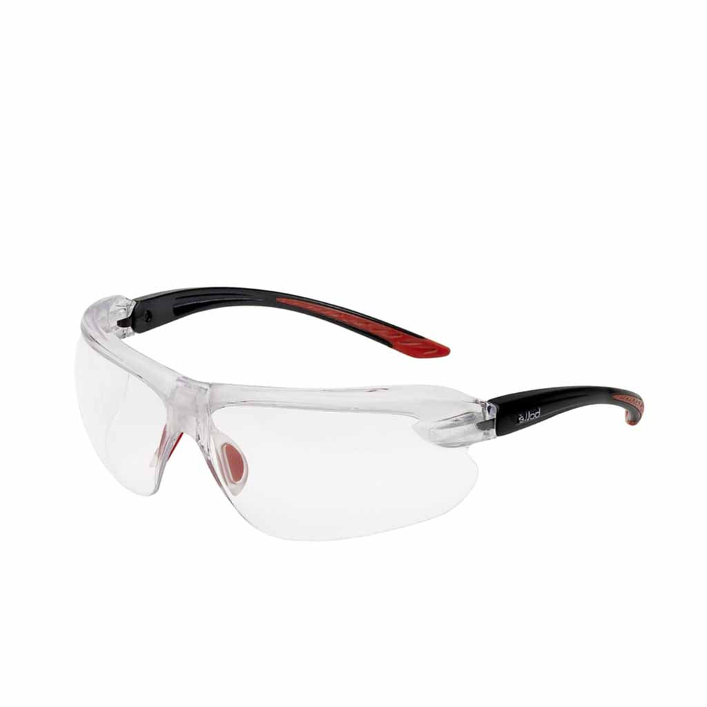 Bolle IRI-S Clear Lens Safety Glasses PPE Eye Protection Spectacles - IRIDPSI1.5