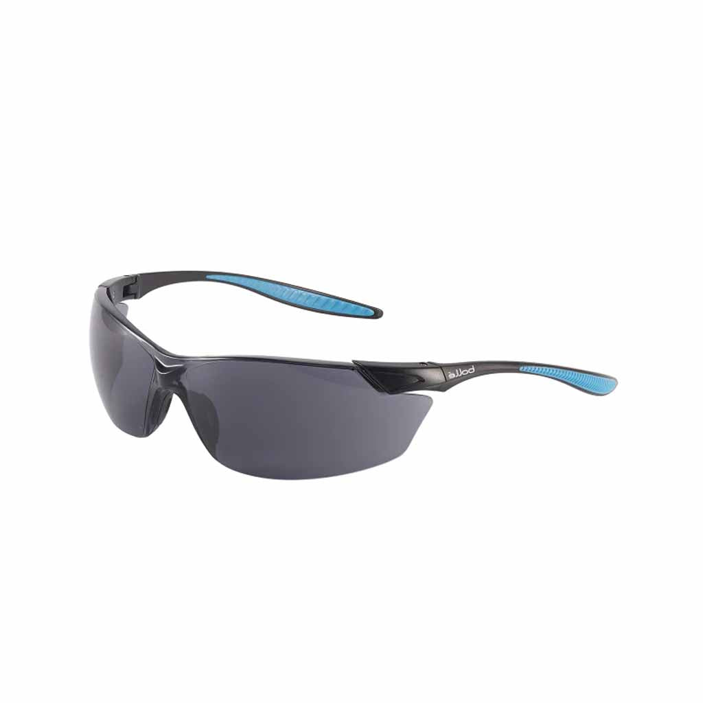 Bolle Mamba Smoke Lens Safety Glasses Anti-Scratch/Fog PPE Specs - MAMPSF