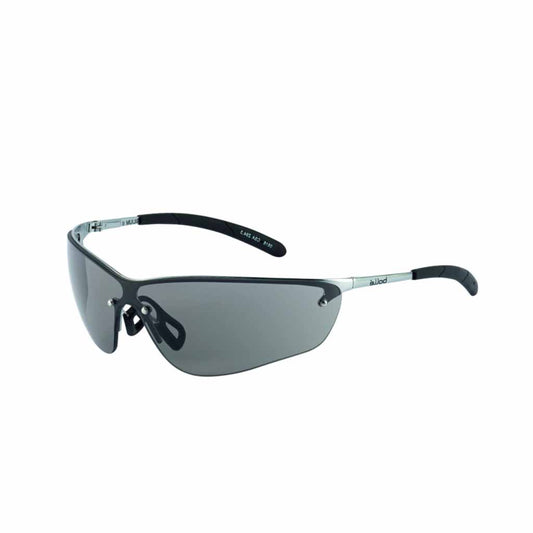 Bolle Silium Smoke Lens Safety Glasses PPE Eye Protection Specs - SILPSF