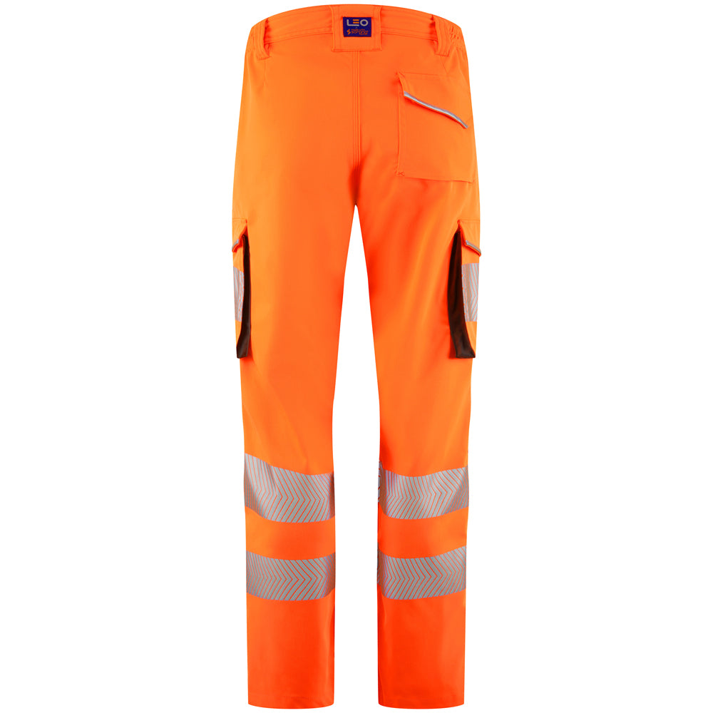 Leo WINSWELL Womens Hi Vis Lightweight Cargo trousers - CL05