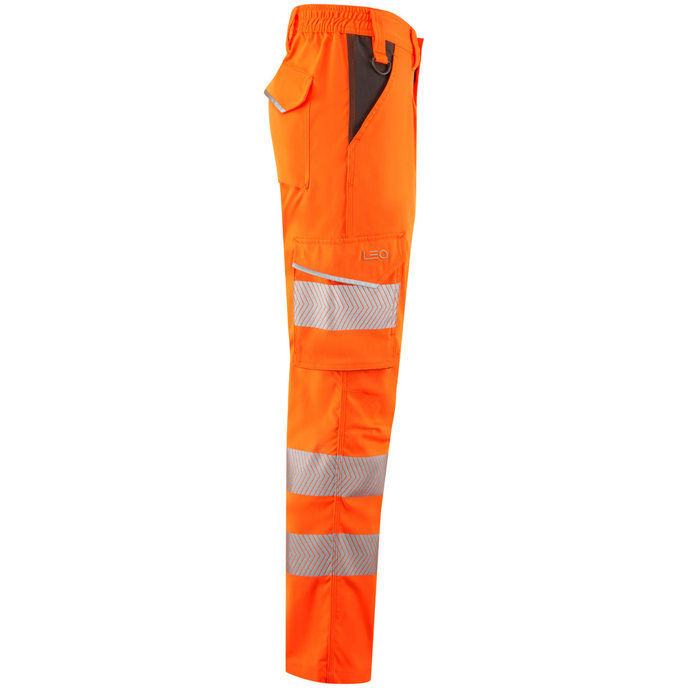 Leo WINSWELL Womens Hi Vis Lightweight Cargo trousers - CL05