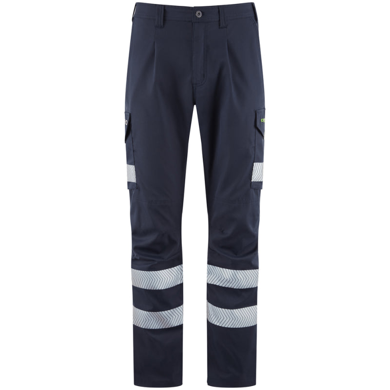 Leo WINSFORD Hi Vis Lightweight Cargo Combat Trousers Class 1 Stretch Polyester Trouser - CT05