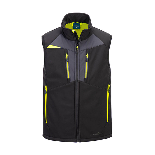 Portwest DX4 Softshell Gilet (3L) Black - DX476