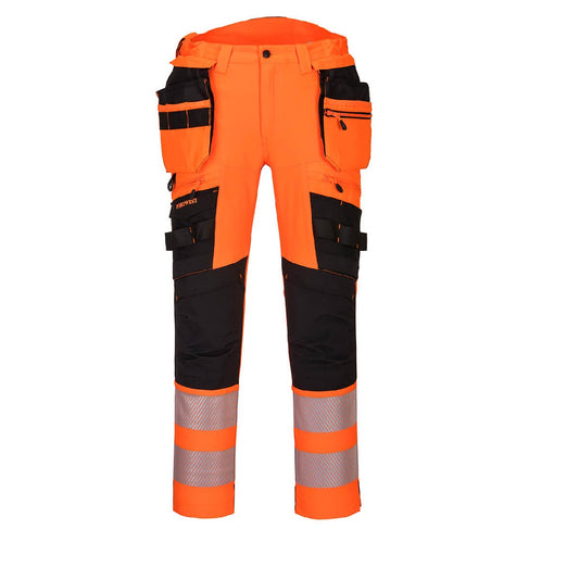 Portwest DX4 Hi-Vis Detachable Holster Pocket Trousers - DX442