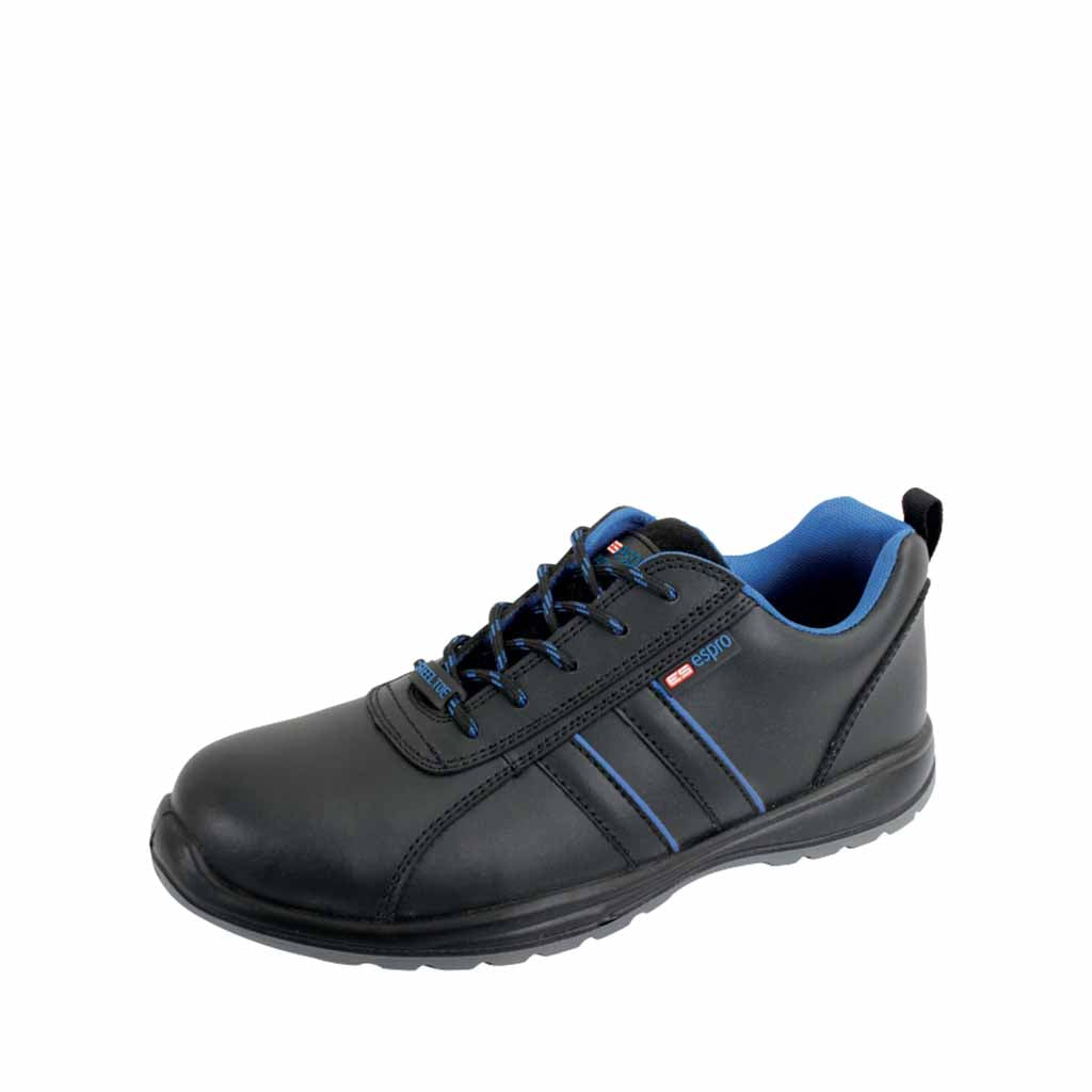 Espirit Safety Trainer - Leather Upper, Steel Toe Work Footwear - ES02