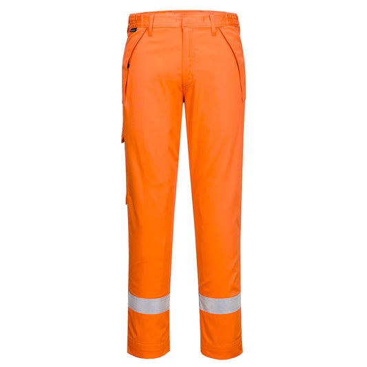 Chemical/Fire Resistant Hi-Vis Work Trousers - FR417