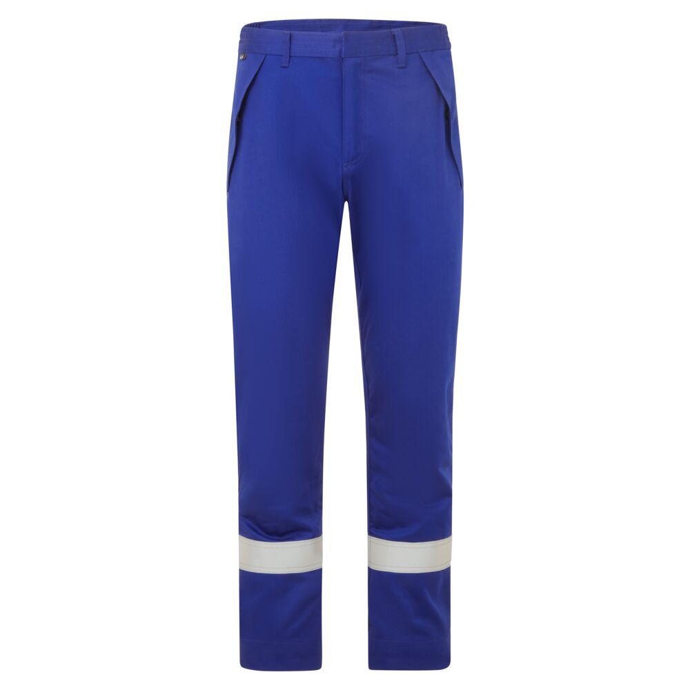 Chemical/Fire Resistant Hi-Vis Work Trousers - FR417