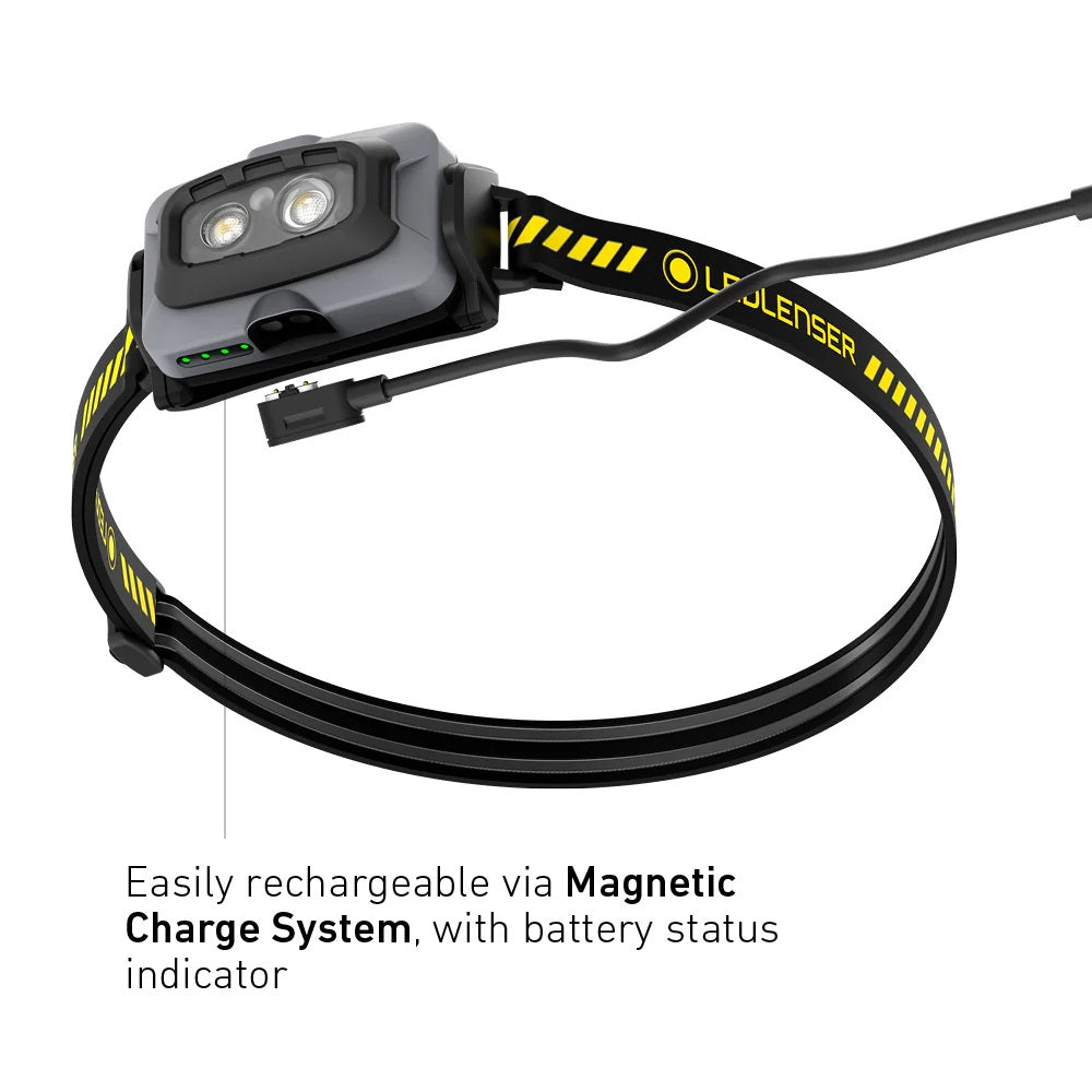 Ledlenser Rechargeable HF4R Work Head Torch - 502793
