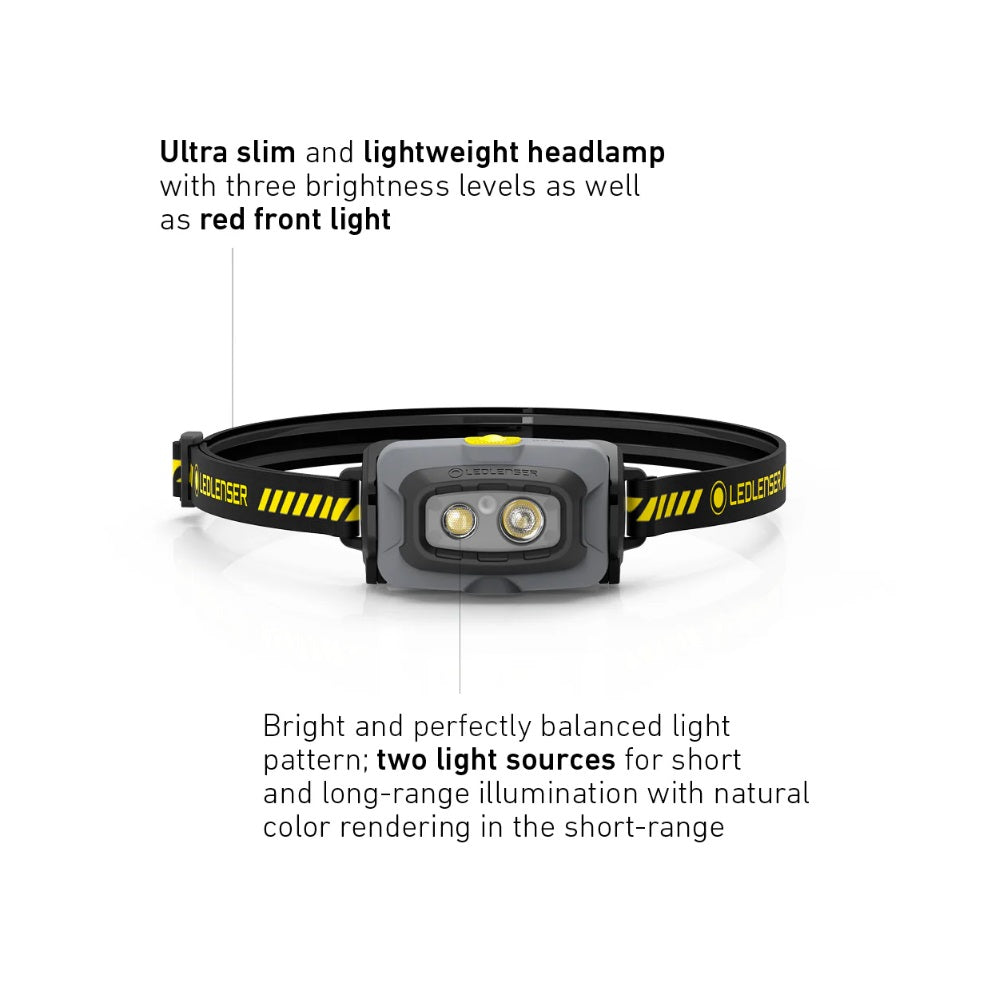 Ledlenser Rechargeable HF4R Work Head Torch - 502793