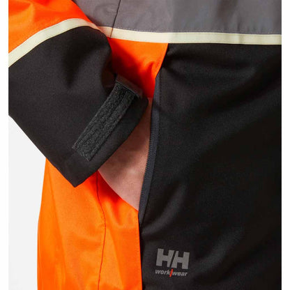 Helly Hansen UC-ME Hi Vis Waterproof Shell Jacket - 71185
