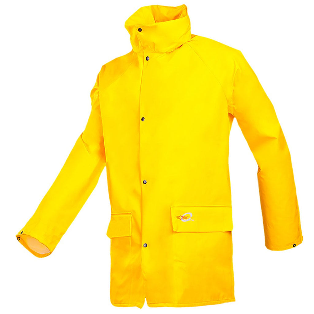 Sioen Dortmund Yellow Hi Vis Rain Jacket - 4820A2F01