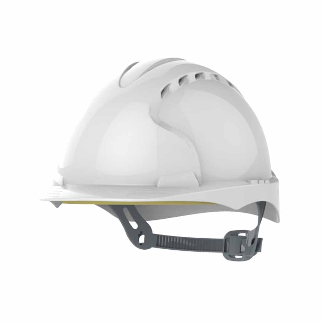 JSP EVO2 Vented Industrial Safety Helmet - Slip Ratchet - AJF030