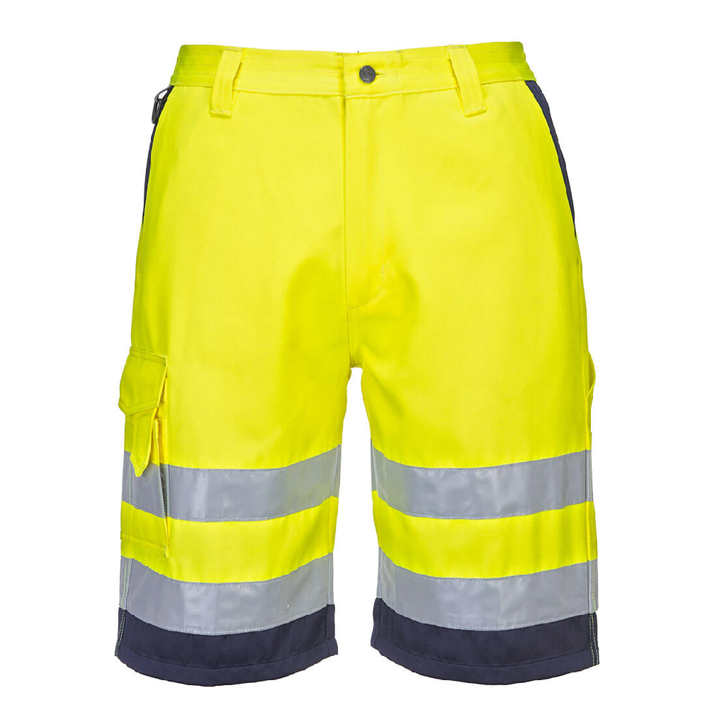 Hi-Vis Lightweight Polycotton Shorts - L043