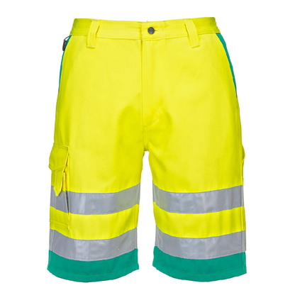 Hi-Vis Lightweight Polycotton Shorts - L043