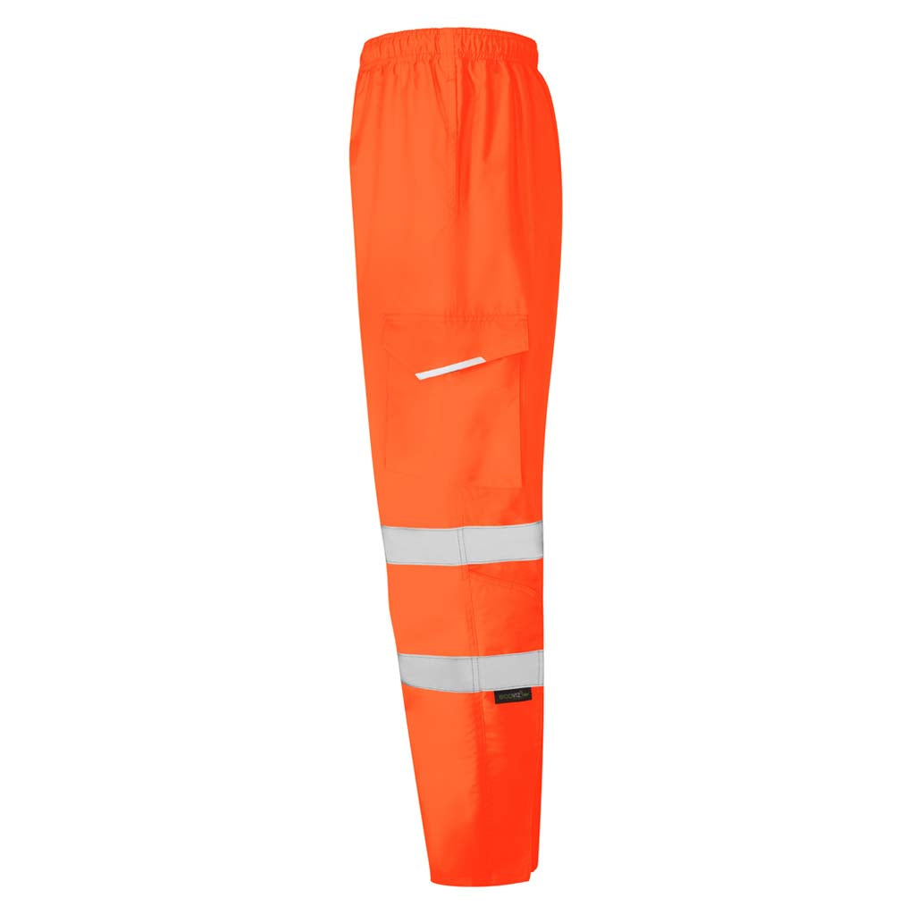 Leo APPLEDORE Hi Vis Waterproof Cargo Overtrousers - L01