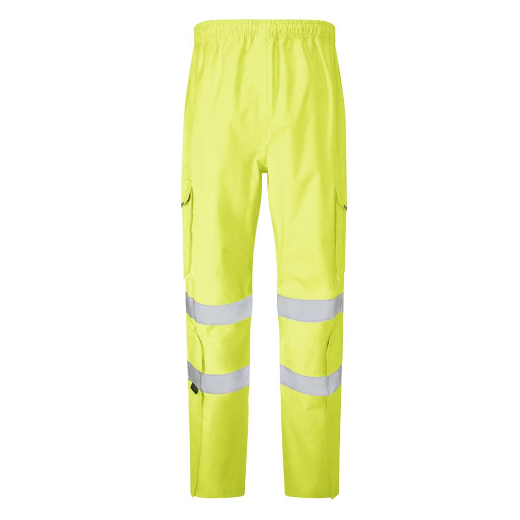 Leo APPLEDORE Hi Vis Waterproof Cargo Overtrousers - L01