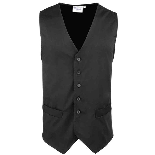 Premier Hospitality Waistcoat - Black PR620