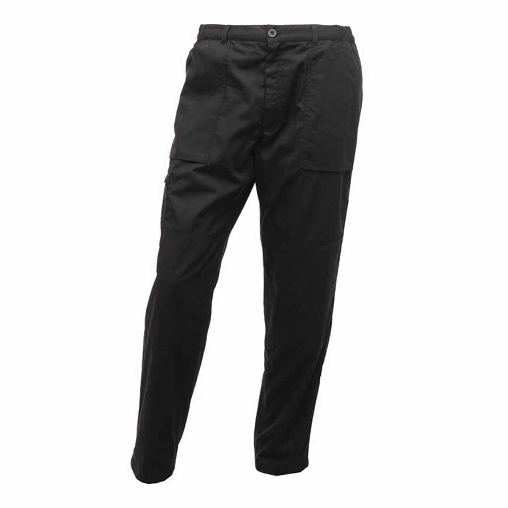 Mens Regatta Lined Water Resistant Action Work Trousers - RG233