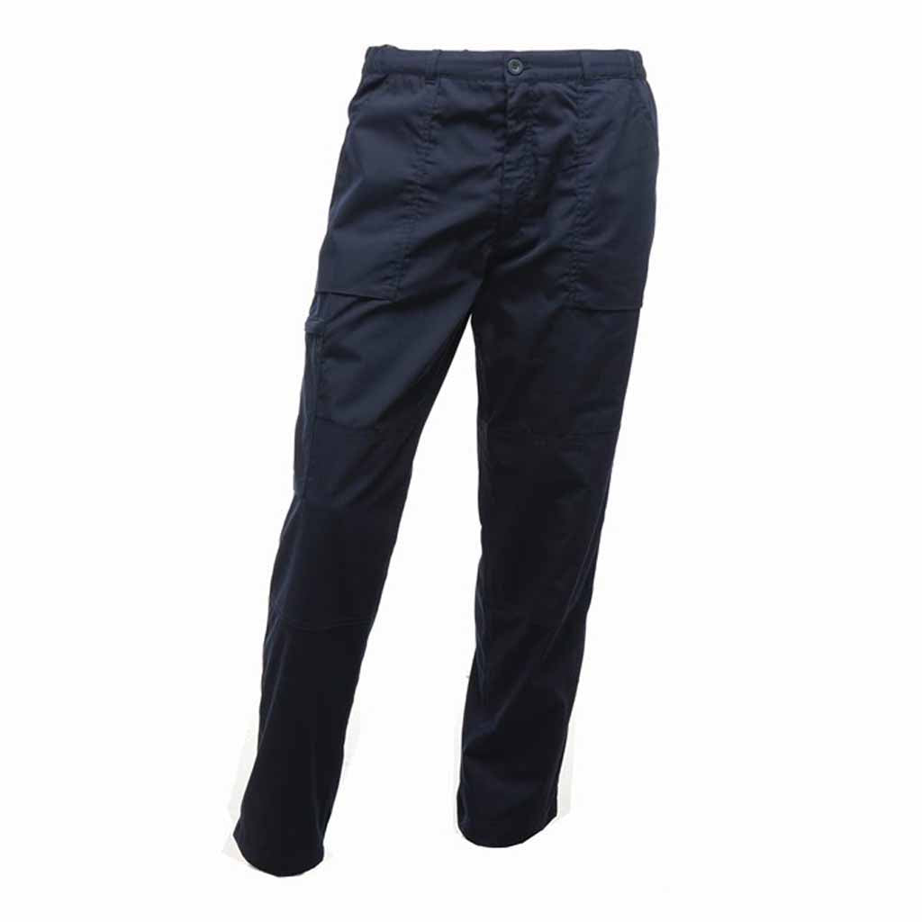 Mens Regatta Lined Water Resistant Action Work Trousers - RG233