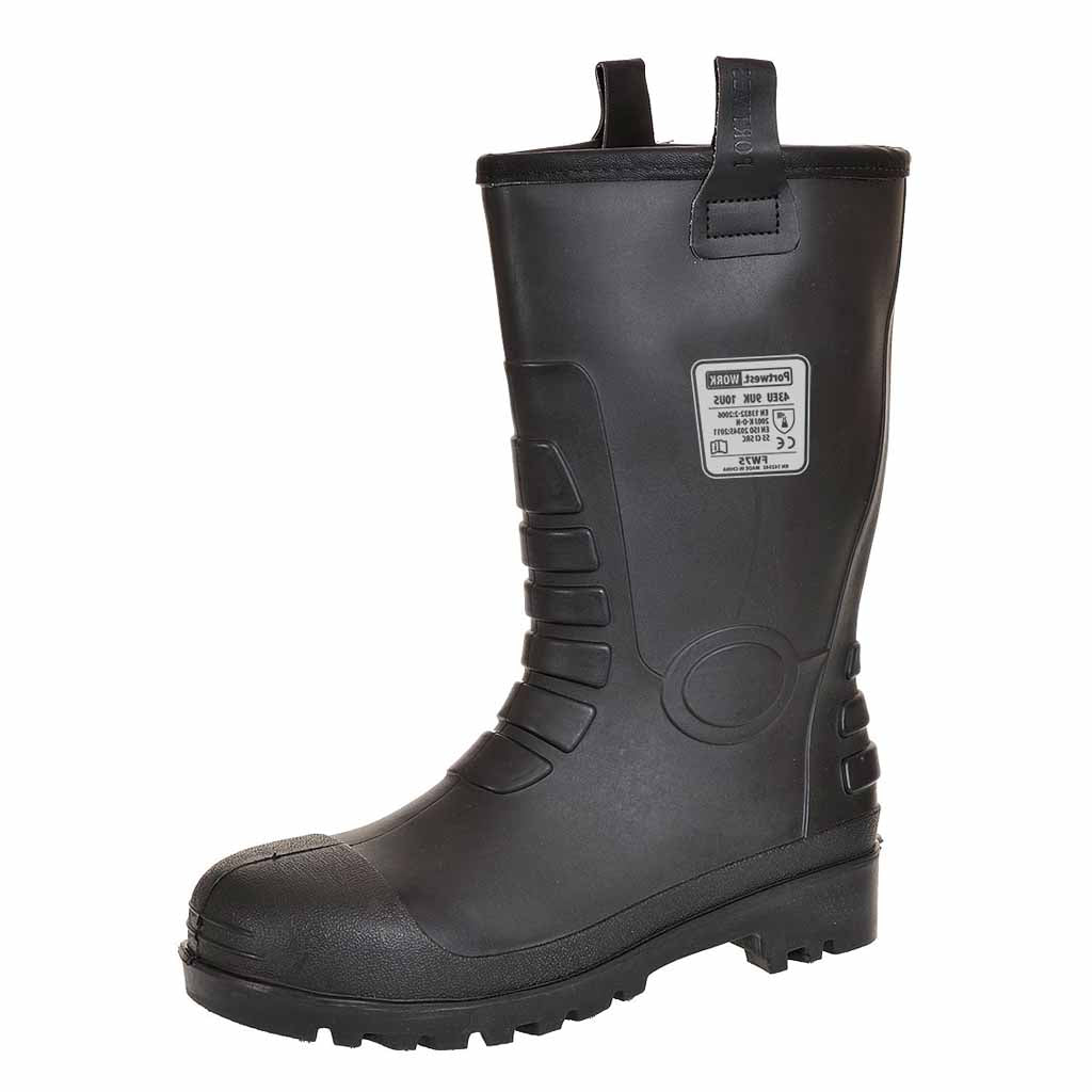 Portwest Neptune Rigger Safety Boots - Waterproof, Steel Toe & Midsole ...