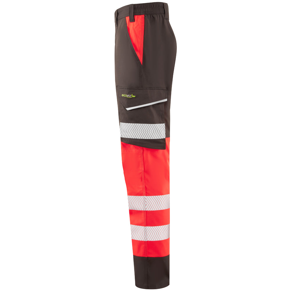 Leo WINSFORD Hi Vis Lightweight Cargo Combat Trousers Class 1 Stretch Polyester Trouser - CT05
