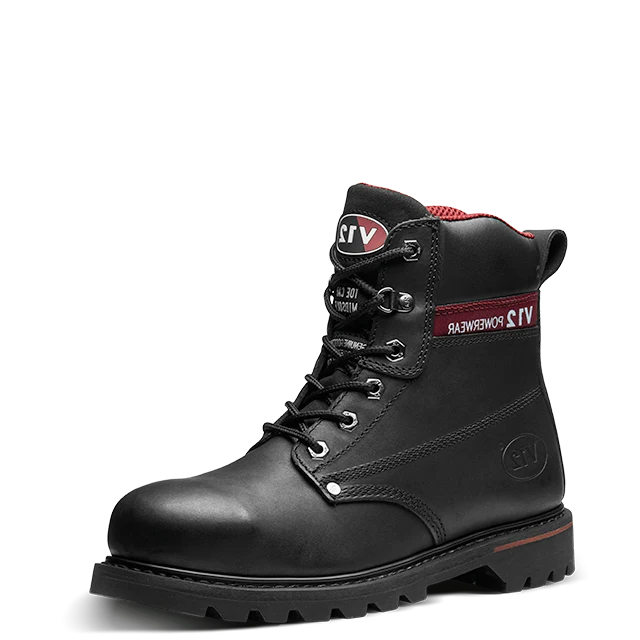 V12 Heavy Duty Welted Leather Safety Boot - Boulder V1235/6/7