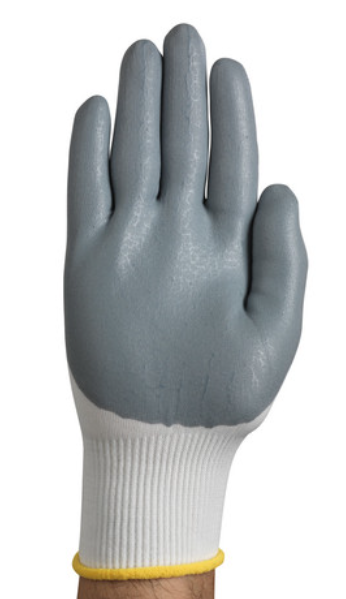 Ansell Hyflex Nitrile Coated Gloves - Breathable Tear Resistant PPE - 11-800