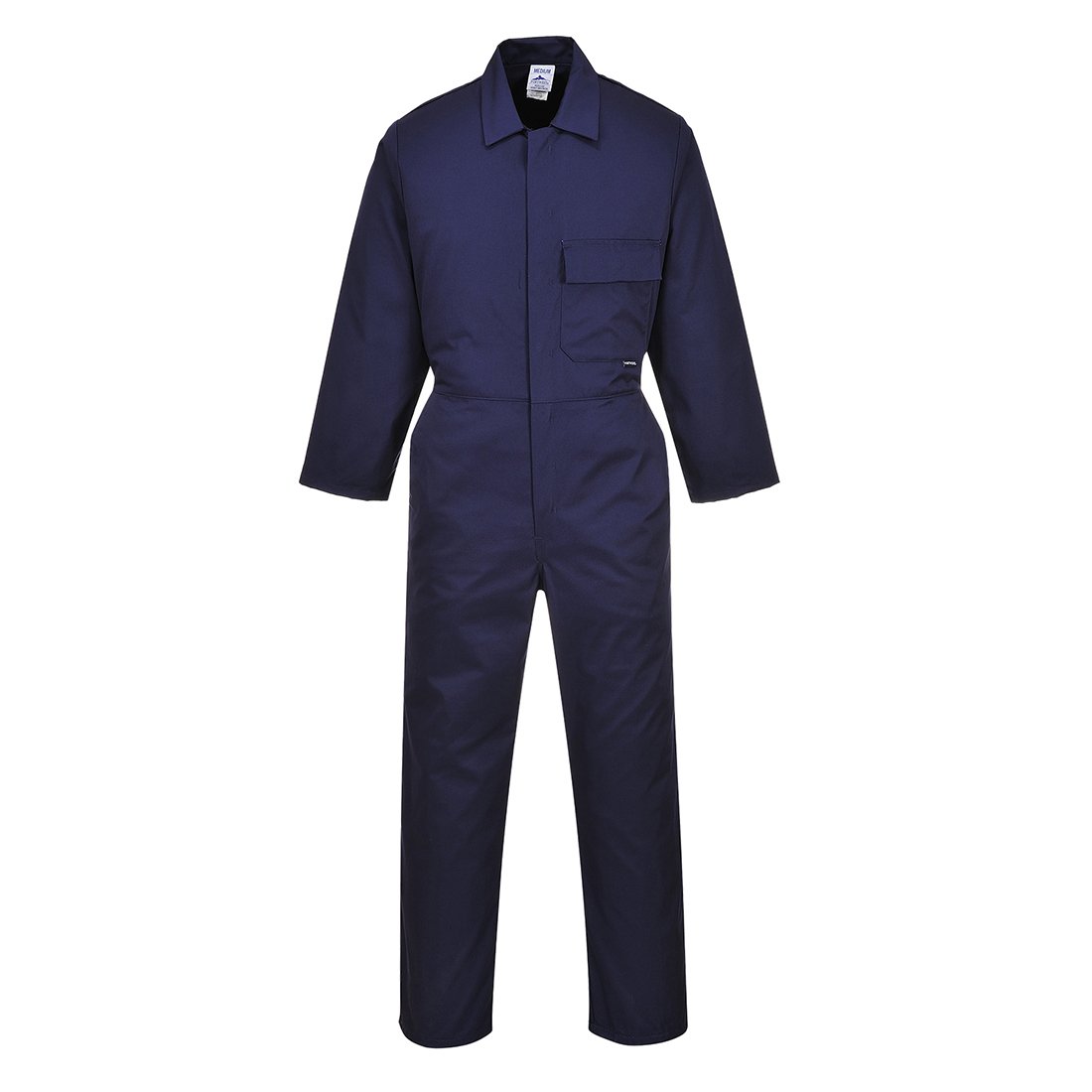 Portwest Mens Stud Front Standard Coverall Overalls - 2807