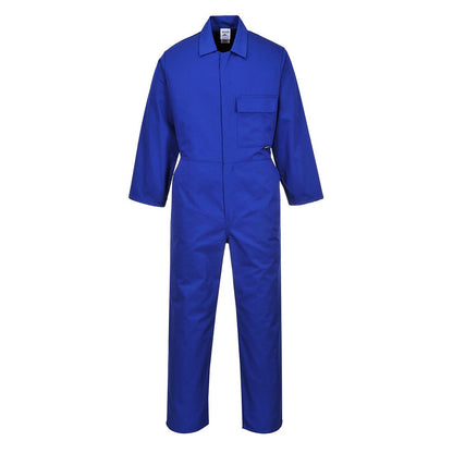 Portwest Mens Stud Front Standard Coverall Overalls - 2817