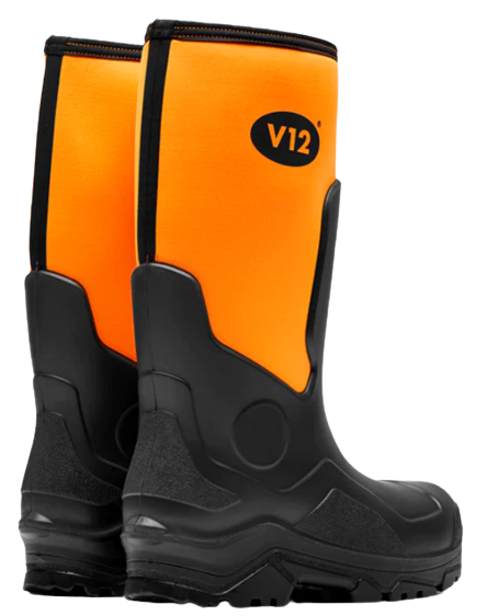 V12 Thermal Lined Waterproof S5L Safety Wellington Boot - V2110