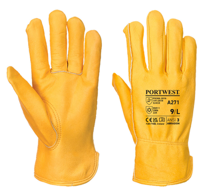 Portwest Lined Drivers Glove - A271
